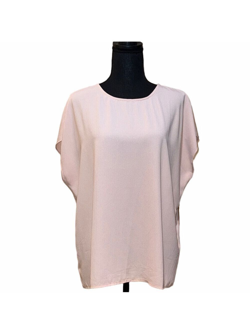 Halogen Pink Blouse Size 1X